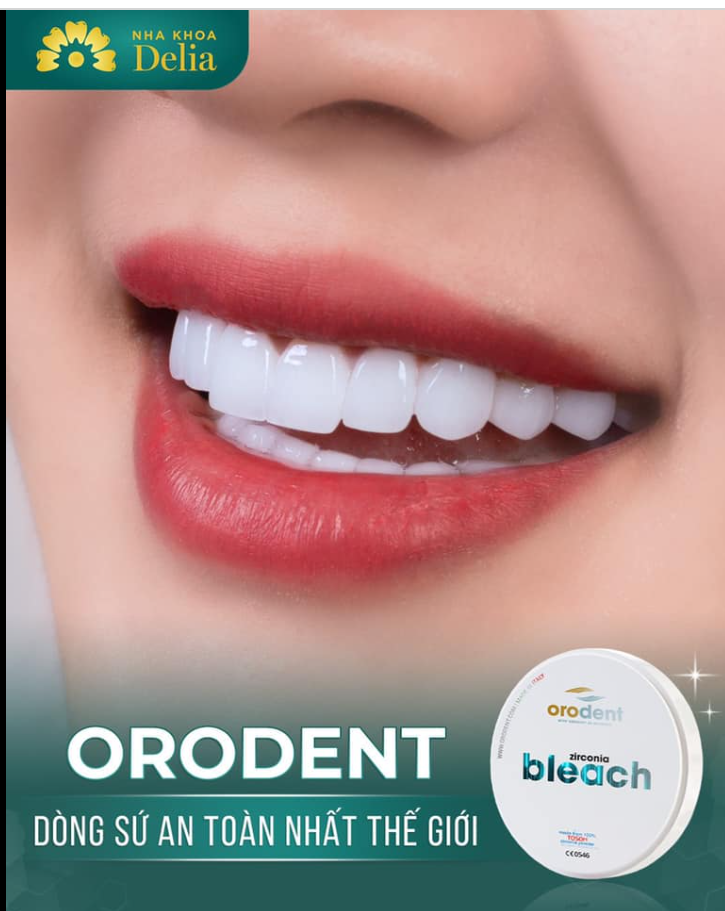 Orodent - Dòng sứ đầu tiên được bảo hiểm công nhận