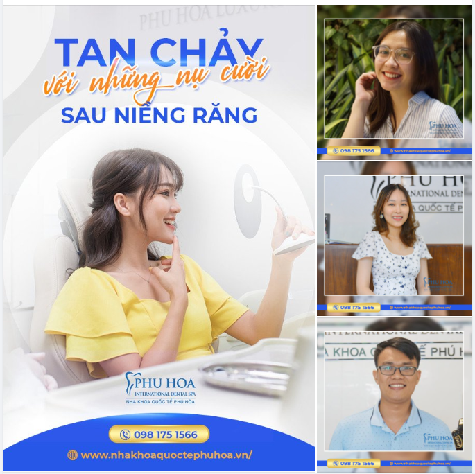 TAN CHẢY VỚI NHỮNG NỤ CƯỜI SAU NIỀNG RĂNG