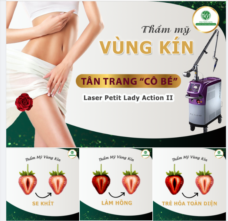 THẨM MỸ VÙNG KÍN - TÂN TRANG CÔ BÉ