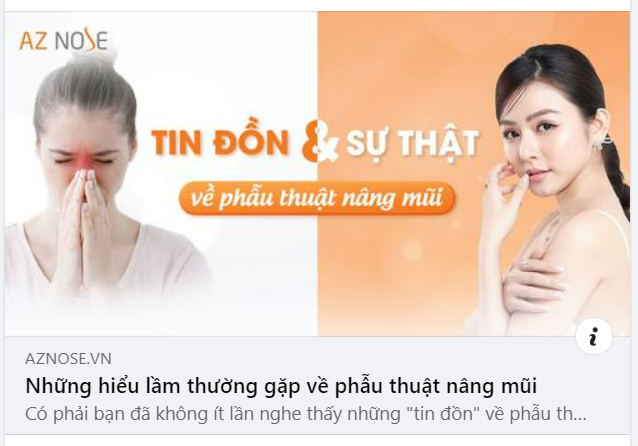 Thực hư những tin đồn về phẫu thuật nâng mũi