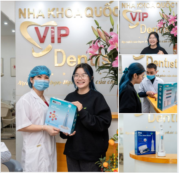 VIP Dentist đã chuẩn bị một món quà đặc biệt dành tặng các "đồng niềng" chuẩn bị bước chân vào chặng đường thay đổi nụ cười.