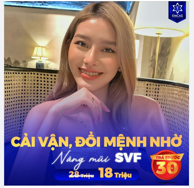 CẢI VẬN, ĐỔI MỆNH NHỜ NÂNG MŨI SVF