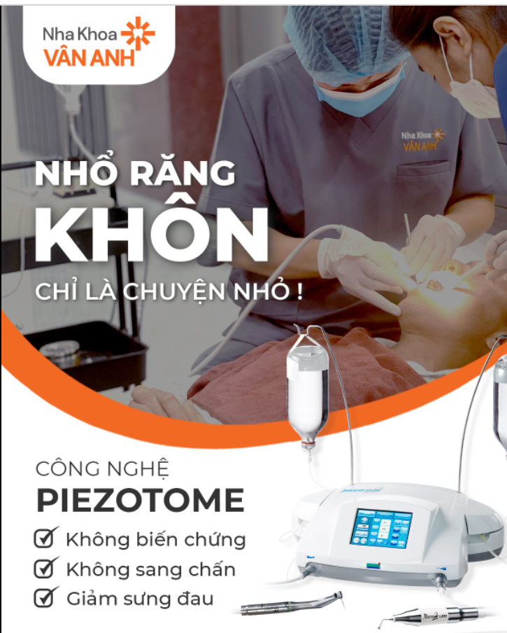 CÓ PIEZOTOME - NHỔ RĂNG KHÔN CHỈ LÀ CHUYỆN NHỎ