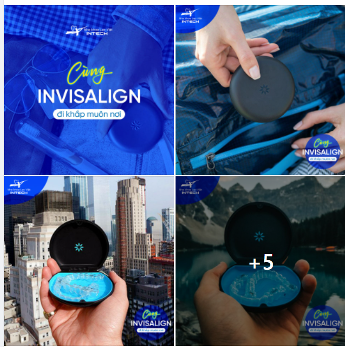 CÙNG INVISALIGN ĐI KHẮP MUÔN NƠI