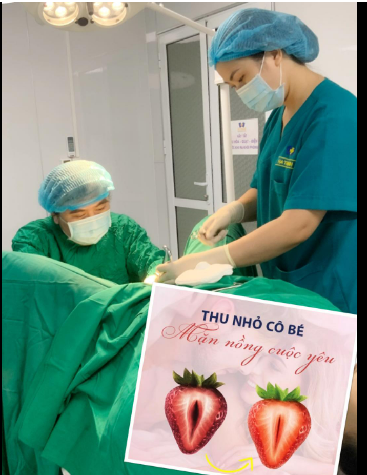 Dạo này khá nhiều bạn quan tâm và tham gia dịch vụ làm đẹp TIỂU EVA (thẩm mỹ vùng kín) với Dr Vương ghê, Dr Vương có phương án làm đẹp như