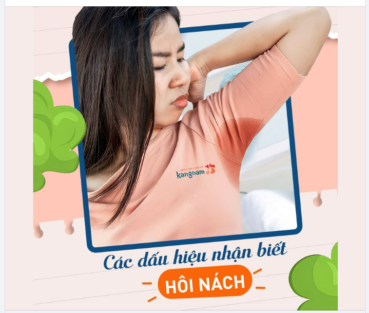 Dấu hiệu nhận biết bạn có hôi nách