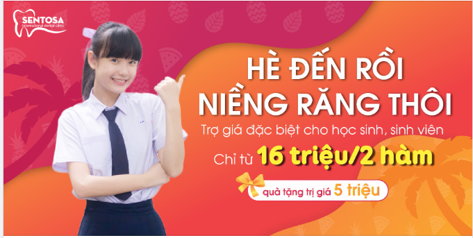 HÈ TỚI RỒI, NIỀNG RĂNG THÔI!