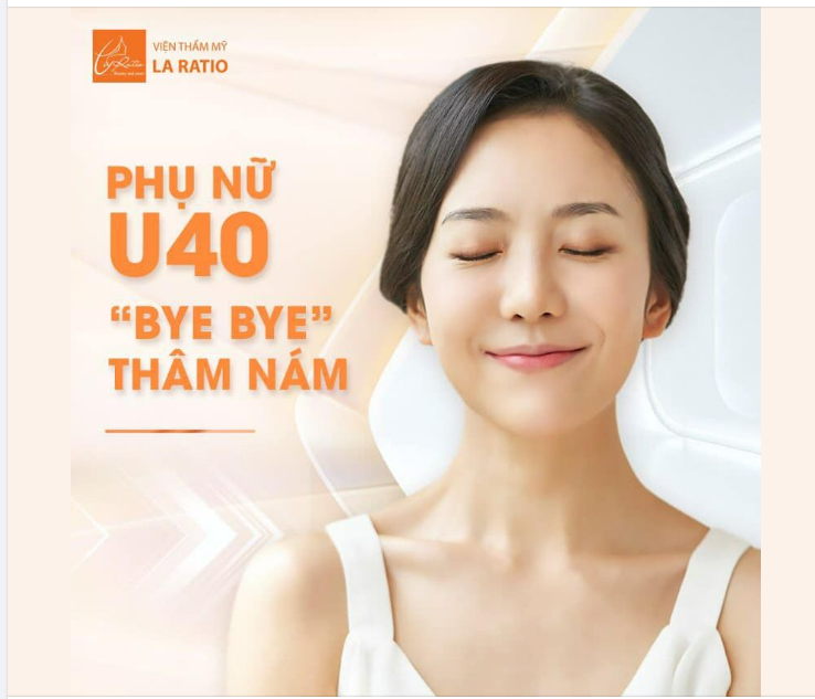 HẾT 98% NÁM, U40 “BYE BYE” THÂM NÁM