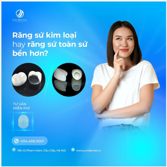 LÀM RĂNG SỨ GIỮ ĐƯỢC BAO NHIÊU NĂM?