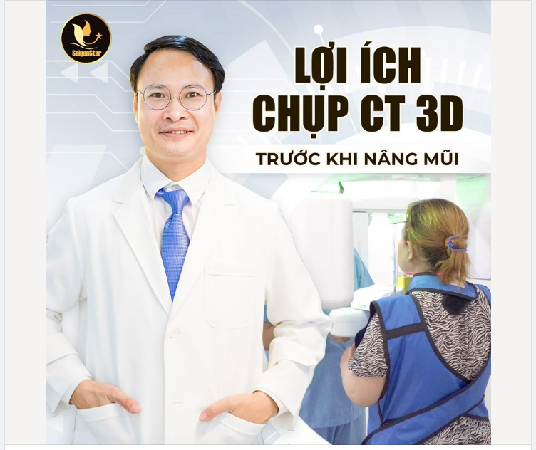 LỢI ÍCH CHỤP CT 3D TRƯỚC KHI NÂNG MŨI