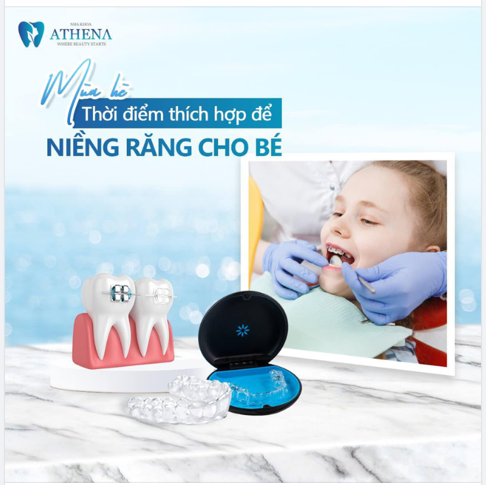 MÙA HÈ - THỜI ĐIỂM VÀNG ĐỂ NIỀNG RĂNG CHO BÉ