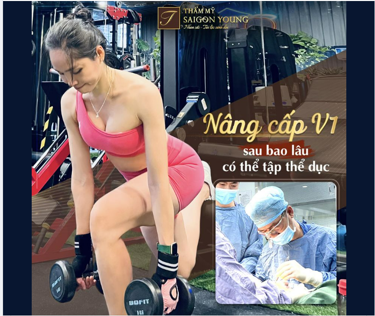 Nâng cấp V1 sau bao lâu có thể tập thể dục