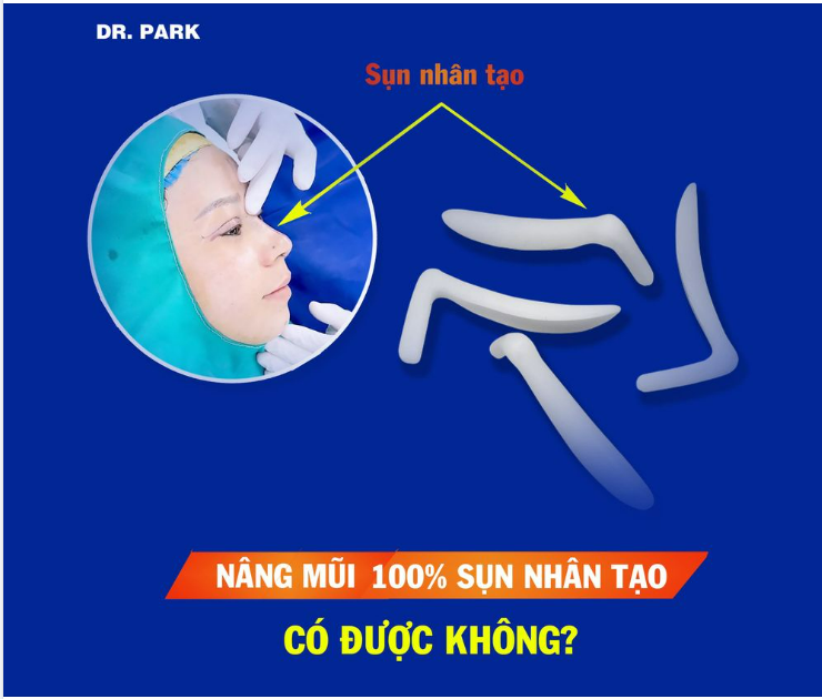 NÂNG MŨI 100% SỤN NHÂN TẠO CÓ ĐƯỢC KHÔNG