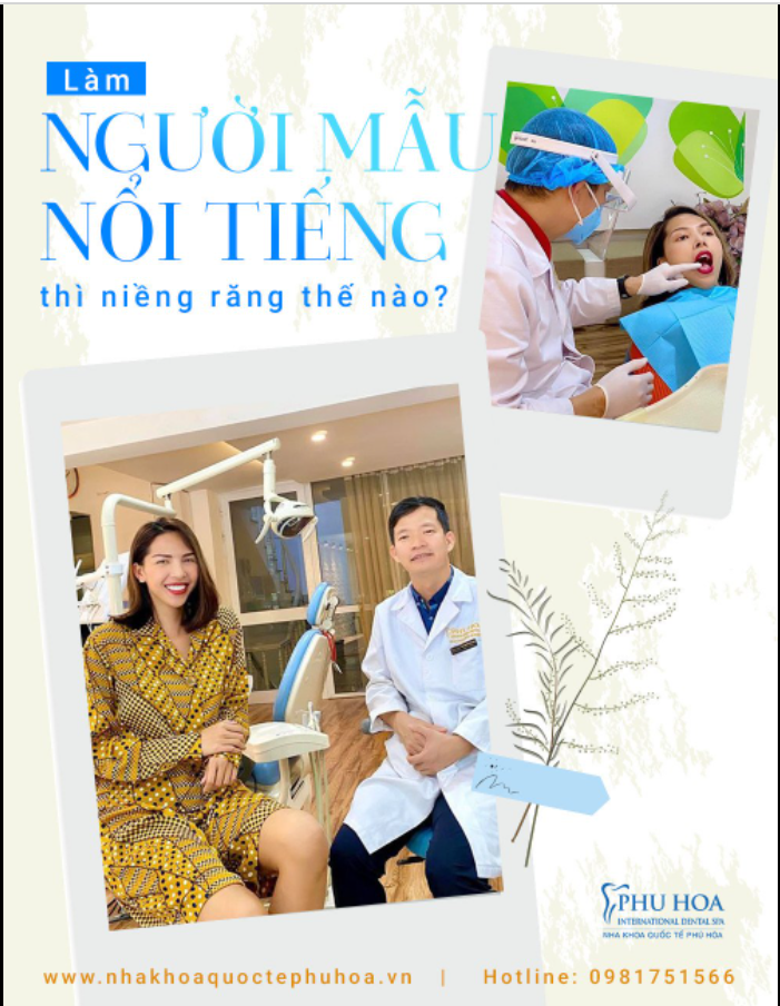 NGƯỜI MẪU NỔI TIẾNG THÌ NIỀNG RĂNG THẾ NÀO?