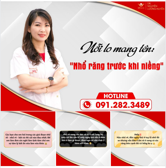 NỖI LO MANG TÊN "NHỔ RĂNG TRƯỚC KHI NIỀNG"