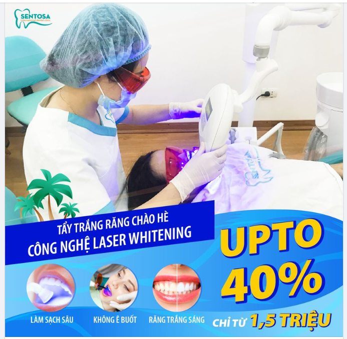 THÁNG 6 CHÀO HÈ - TẨY TRẮNG RĂNG GIÁ SỐC BẤT NGỜ