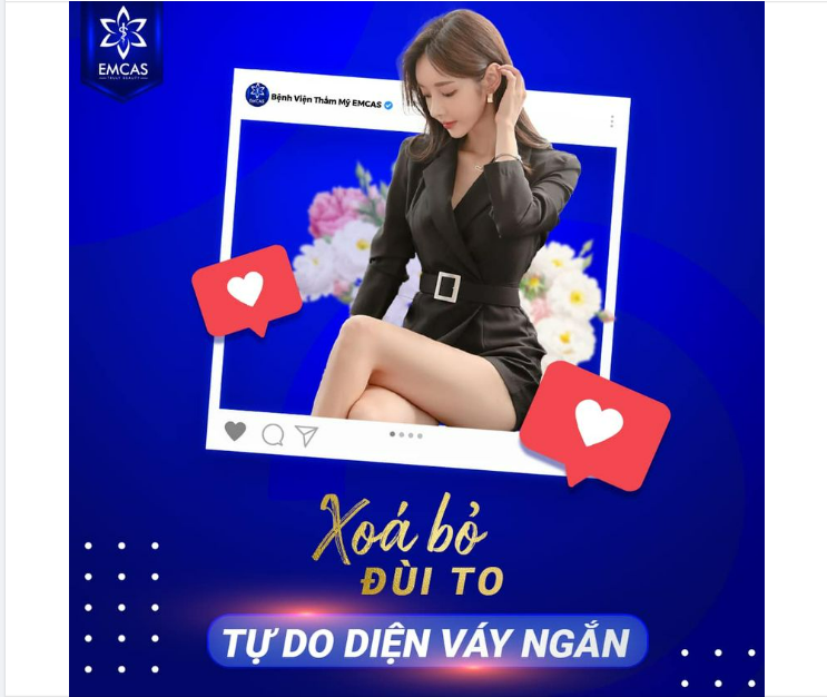 XÓA MỠ ĐÙI TO - TỰ DO DIỆN VÁY NGẮN