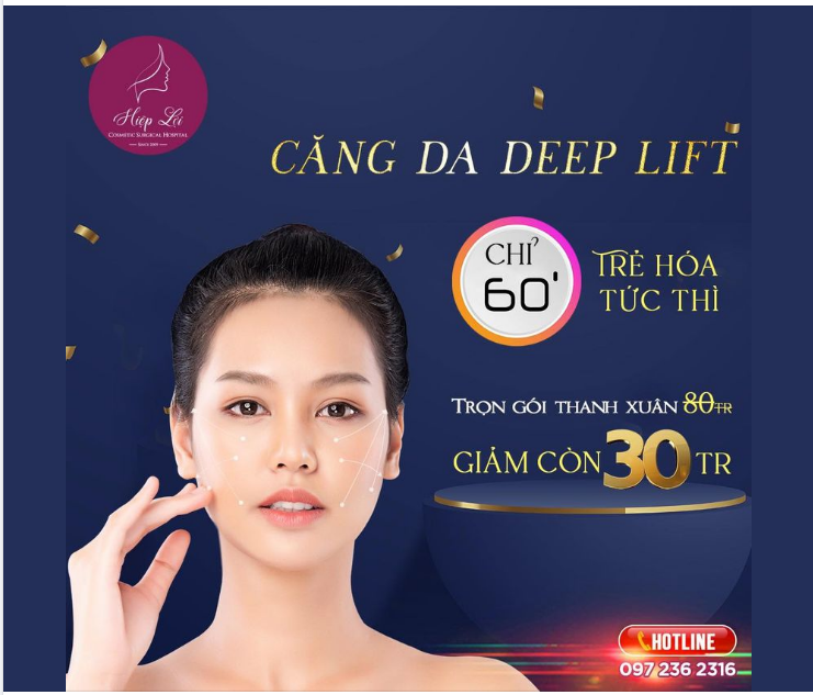 Xu hướng thẩm mỹ 4.0 – Căng Da 2 lớp - Đẹp không phẫu thuật