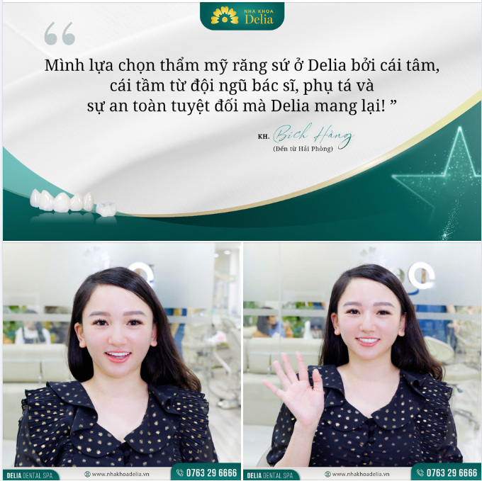 Chỉ cần hàm răng khỏe đẹp thì xa mấy cũng chọn Delia!"
