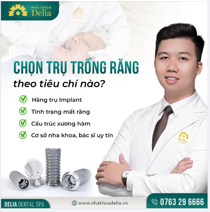 Chọn đúng trụ răng Implant - Trồng răng thành công tuyệt đối