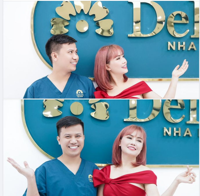 Cô Xuyến trong phim Về Nhà Đi Con tái khám sau hơn 3 năm TMRS tại Delia chia sẻ: "Một trong những điều mà Hoàng Yến luôn chú trọng nhất đó chính là nụ cười và sức khoẻ răng miệng.