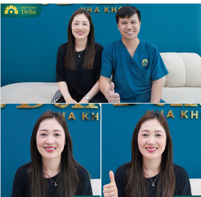 Cùng nhìn ngắm nụ cười rạng rỡ song hành khỏe - đẹp của khách hàng Minh Hạnh
