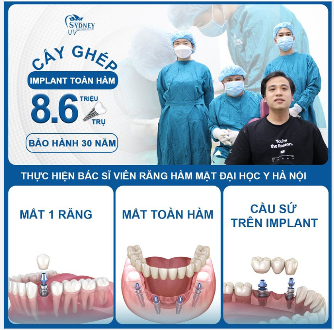 DẶN DÒ QUAN TRỌNG TRƯỚC KHI CẤY GHÉP IMPLANT