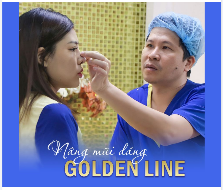 DÁNG MŨI GOLDEN LINE - YÊU NGAY TỪ ÁNH NHÌN ĐẦU TIÊN