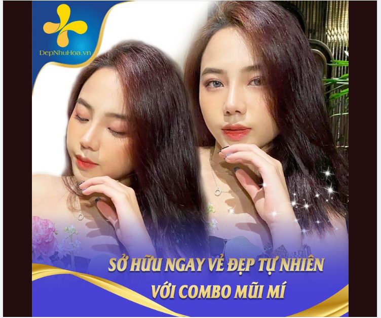 GƯƠNG MẶT THÊM THANH TÚ, SẮC NÉT NHỜ COMBO NÂNG MŨI - CẮT MÍ