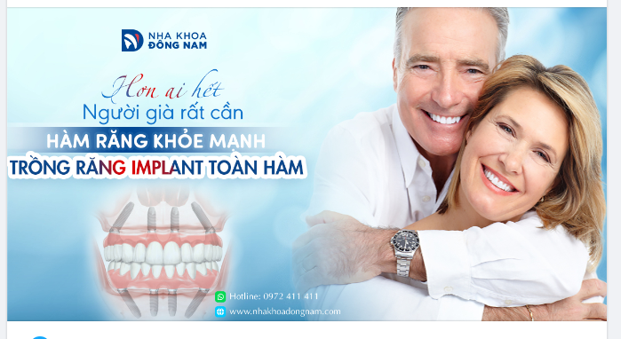 HƠN AI HẾT, NGƯỜI GIÀ RẤT CẦN HÀM RĂNG KHỎE MẠNH