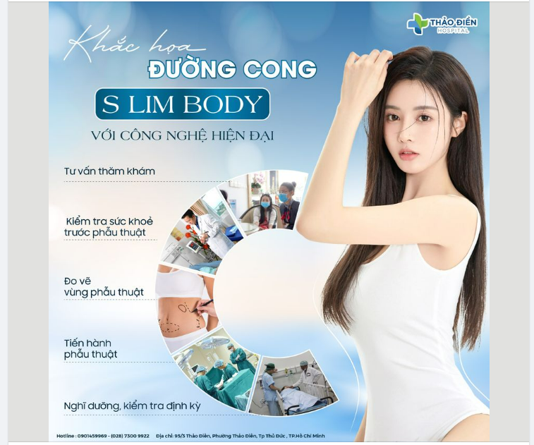 KHẮC HOẠ ĐƯỜNG CONG SLIM BODY VỚI CÔNG NGHỆ HIỆN ĐẠI KHÔNG SẸO KHÔNG ĐAU KHÔNG NGHĨ DƯỠNG