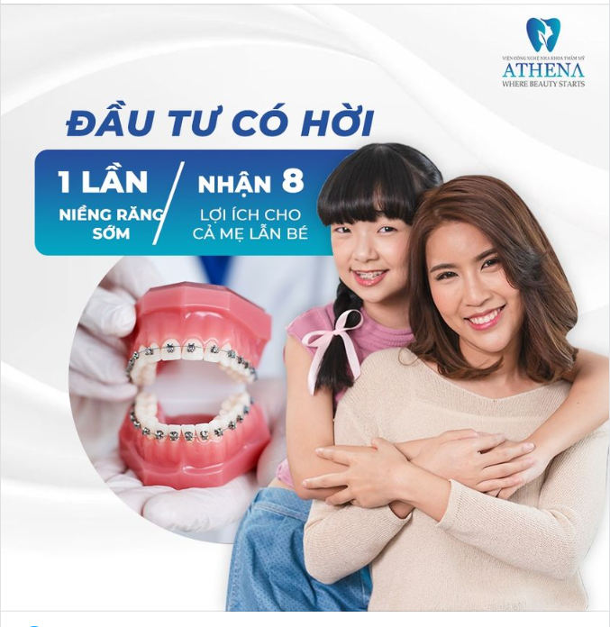 LẦN NIỀNG RĂNG SỚM - ​​​​​​​ LỢI ÍCH NHẬN ĐƯỢC
