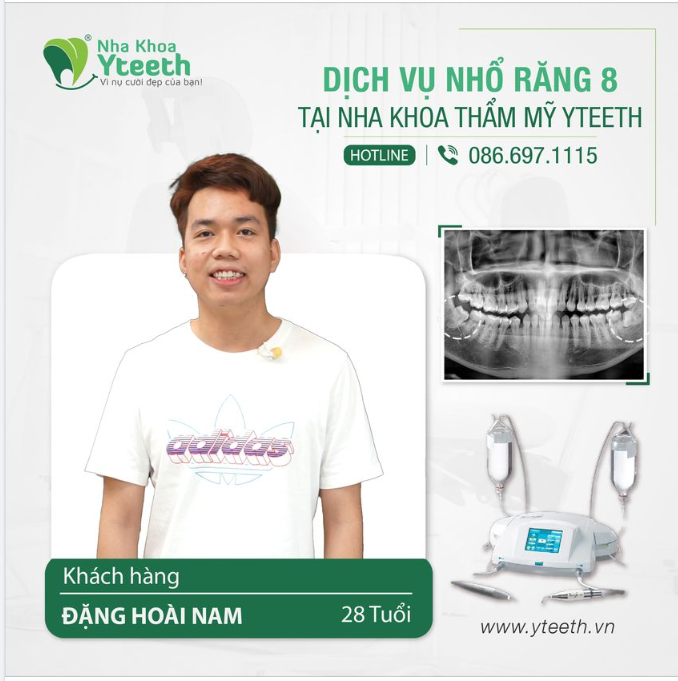 "LỰA CHỌN VÀNG" CHO KHÁCH HÀNG NHỔ RĂNG KHÔN