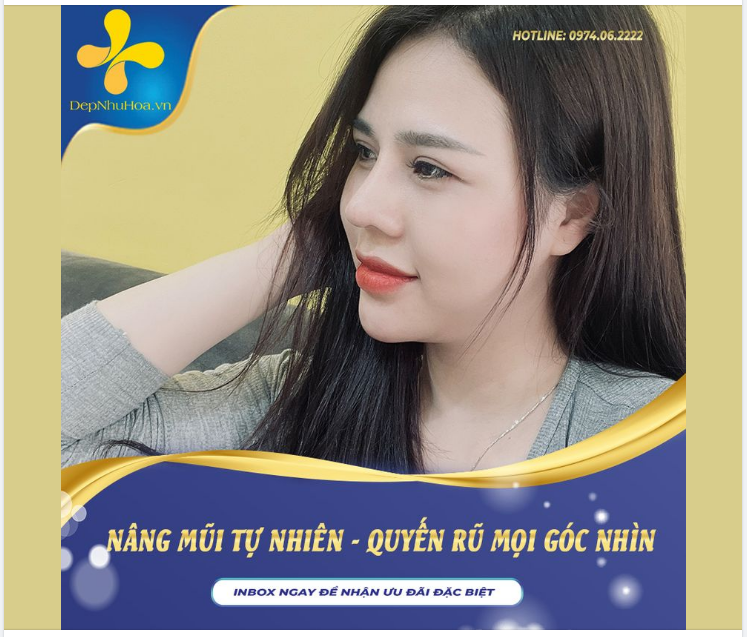 NÂNG MŨI TỰ NHIÊN - QUYẾN RŨ MỌI GÓC NHÌN
