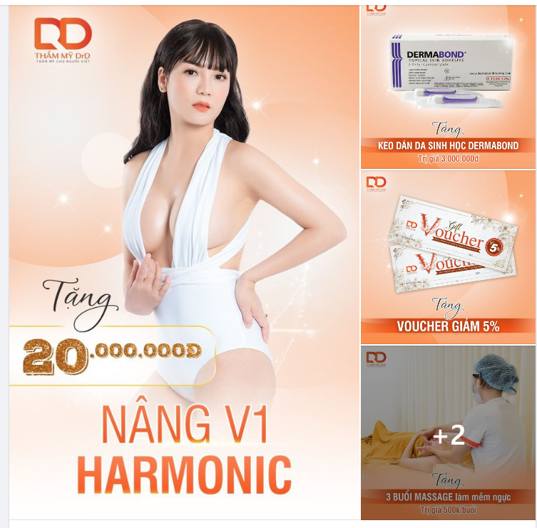 NÂNG NGỰC HÔM NAY, NHẬN NGAY QUÀ TẶNG