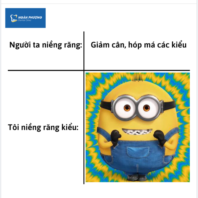 Nghe nói niềng răng gây hóp má