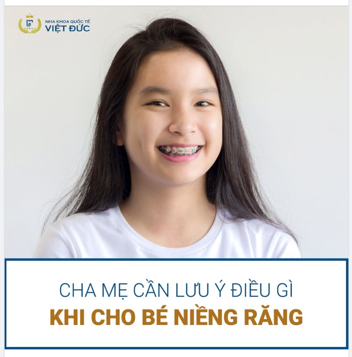 NIỀNG RĂNG CHO BÉ, CHA MẸ NHẤT ĐỊNH PHẢI BIẾT NHỮNG ĐIỀU NÀY