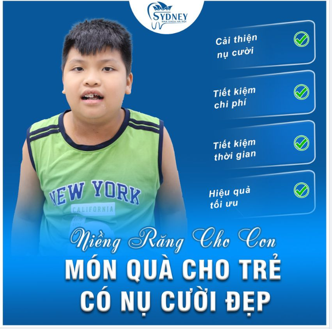 NIỀNG RĂNG CÓ ẢNH HƯỞNG ĐẾN SỰ PHÁT TRIỂN CỦA TRẺ KHÔNG 