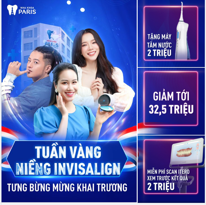 NIỀNG TRONG SUỐT TẶNG QUÀ 5 TRIỆU