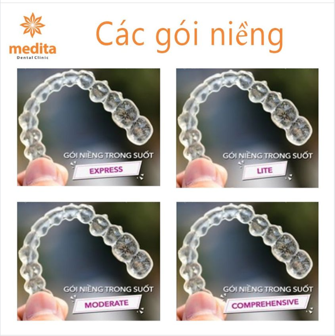 SỰ KHÁC NHAU CỦA CÁC GÓI NIỀNG TRONG SUỐT