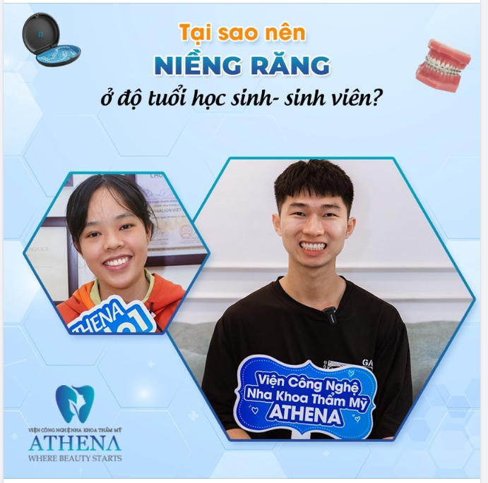 TẠI SAO NÊN NIỀNG RĂNG Ở ĐỘ TUỔI HỌC SINH - SINH VIÊN?
