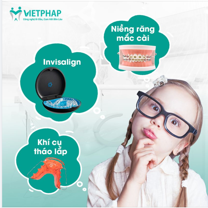 TOP 3 LOẠI NIỀNG RĂNG DÀNH CHO TRẺ EM