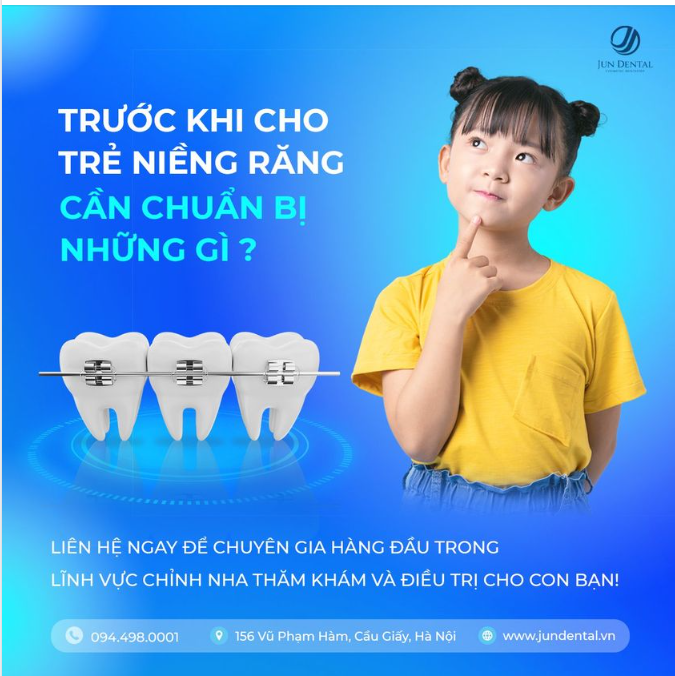 TRƯỚC KHI CHO TRẺ NIỀNG RĂNG CẦN CHUẨN BỊ NHỮNG GÌ?