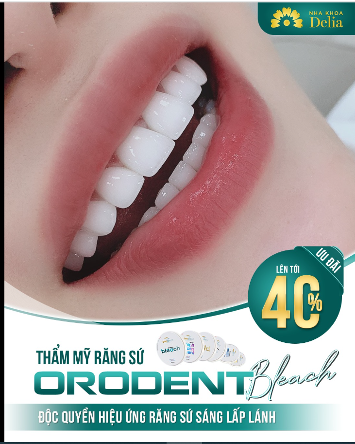 Tự hào là một trong những địa chỉ nha khoa đầu tiên, ứng dụng chất liệu sứ cao cấp Orodent trong thẩm mỹ răng sứ