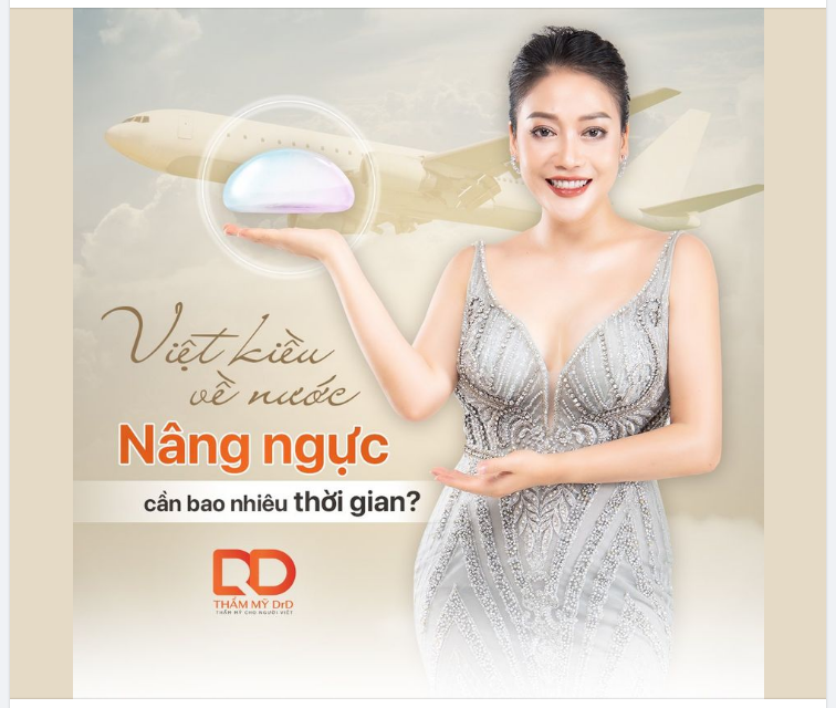 VIỆT KIỀU VỀ NƯỚC NÂNG NGỰC, CẦN BAO NHIÊU THỜI GIAN