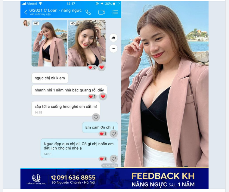 Vòng 1 sờ mãi không thấy, xinh đẹp đến mấy cũng tự ti.