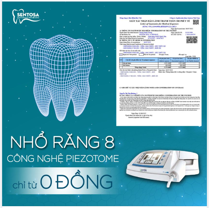 BẤT NGỜ CHƯA ​​​​​​​ - NHỔ RĂNG KHÔN CHI PHÍ 0 ĐỒNG TẠI SENTOSA