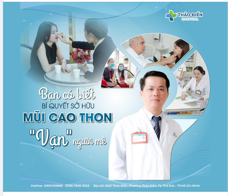 BÍ QUYẾT SỞ HỮU MŨI CAO THON VẠN NGƯỜI MÊ