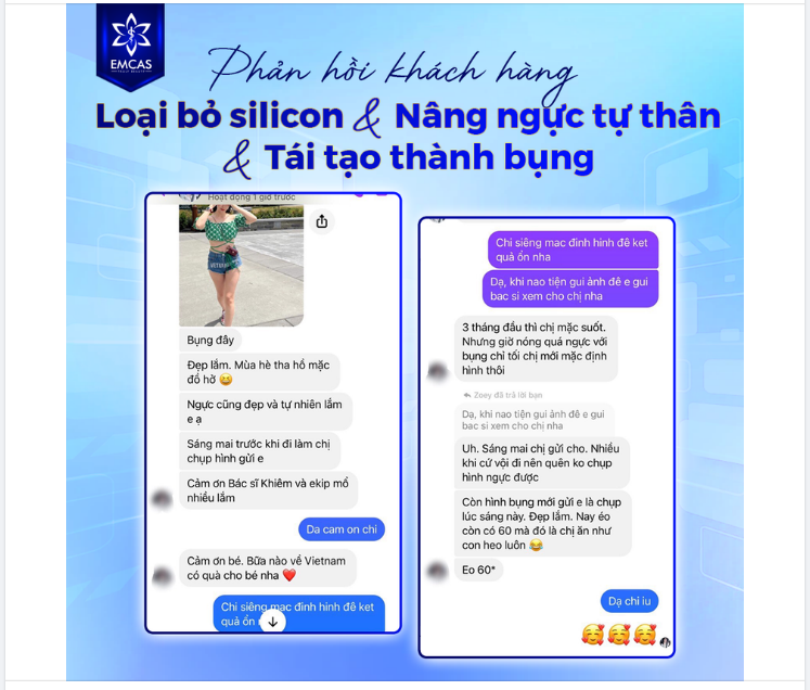 BÓC TÁCH SILICON VÀ TÁI SINH NGỰC BẰNG TÚI TỰ THÂN