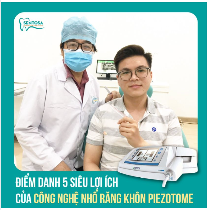 Điểm danh 5 siêu lợi ích của công nghệ nhổ răng khôn Piezotome